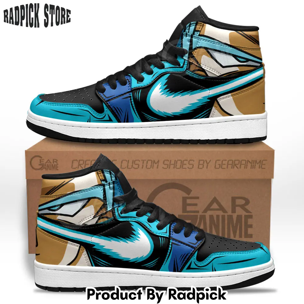 Vegito air jordan high top sneakers anime mn13  rp0356339